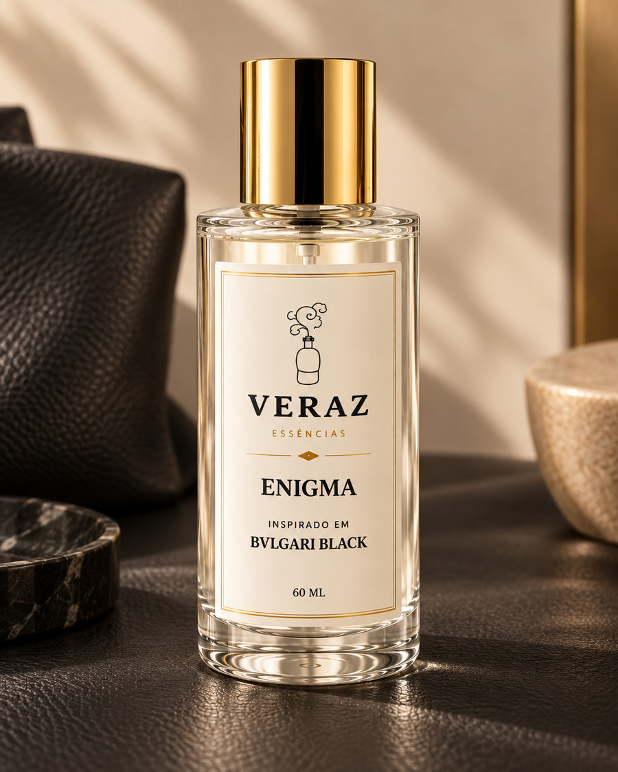 Frasco do perfume Enigma