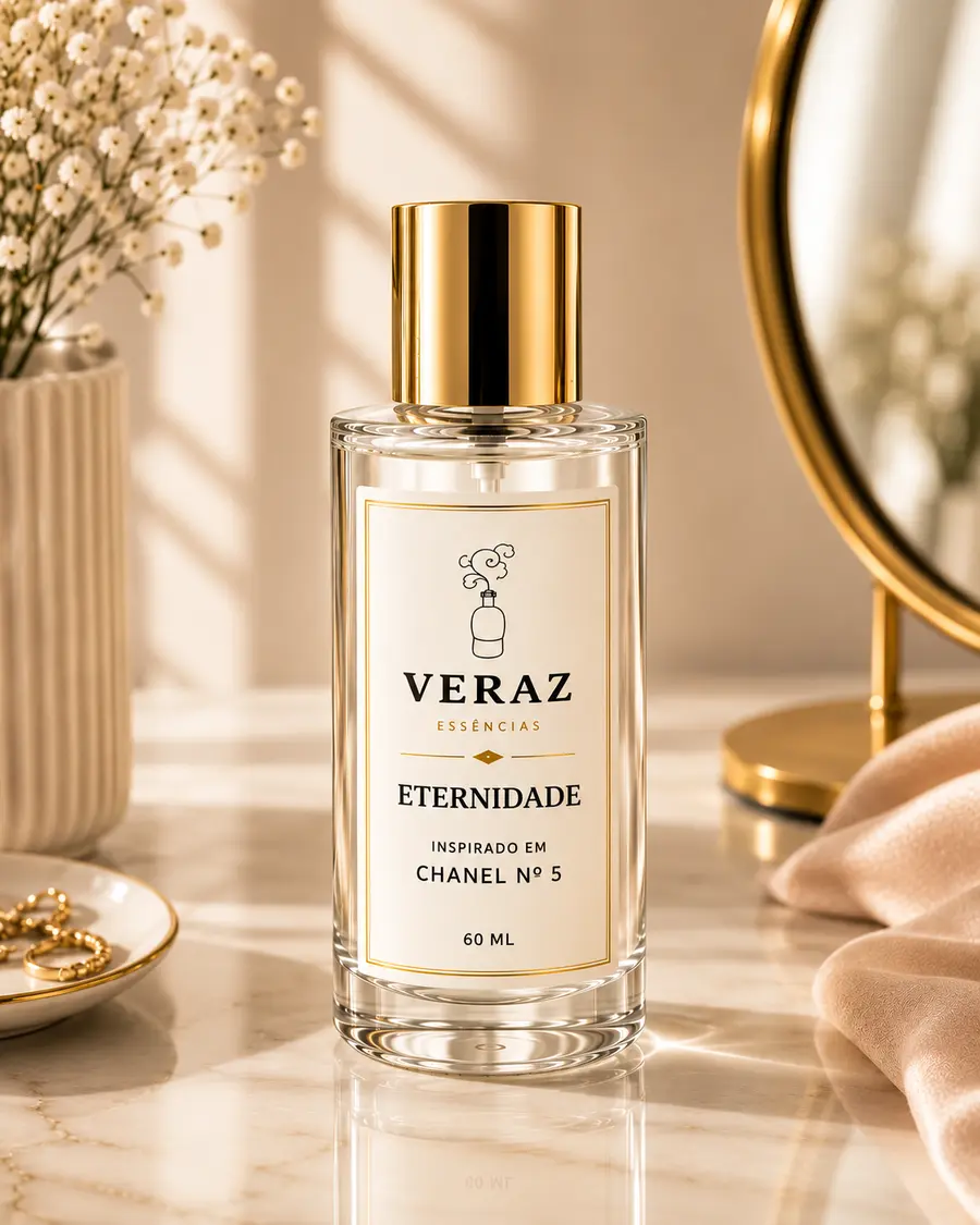 Frasco do perfume Eternidade