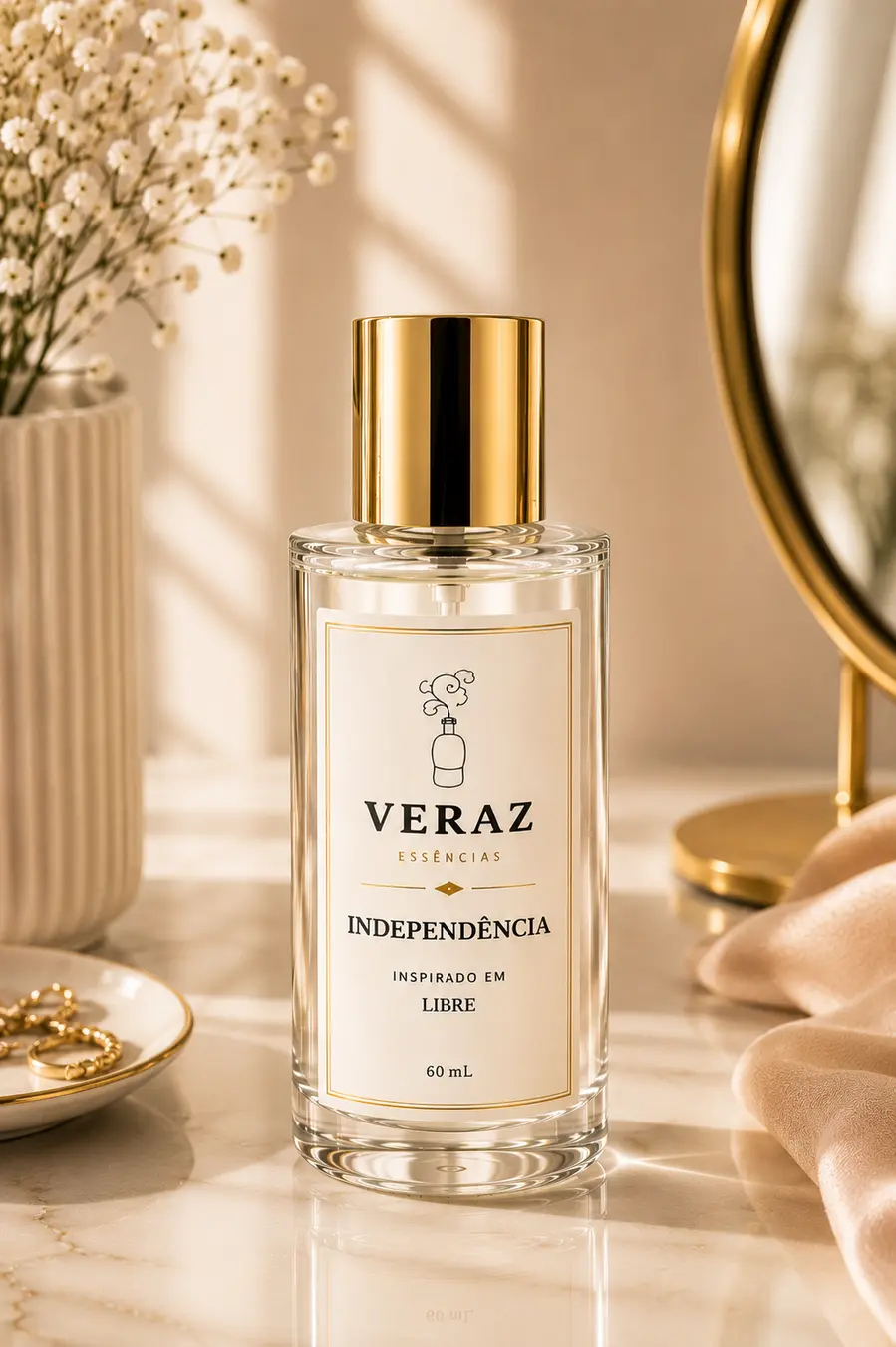 Frasco do perfume Independência