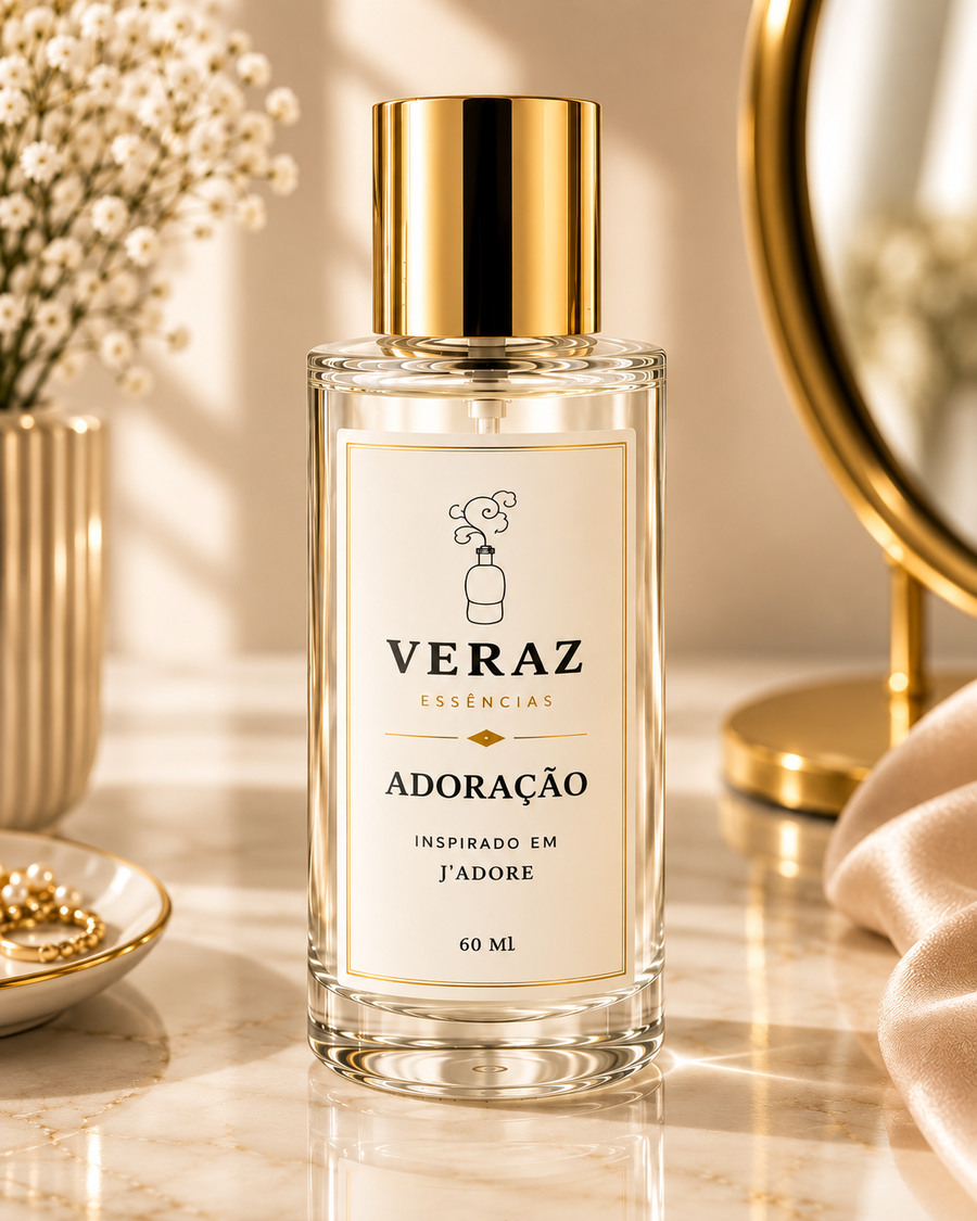 Frasco do perfume Adoração