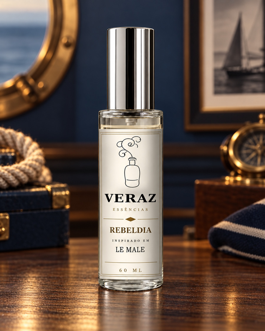 Frasco do perfume Rebeldia