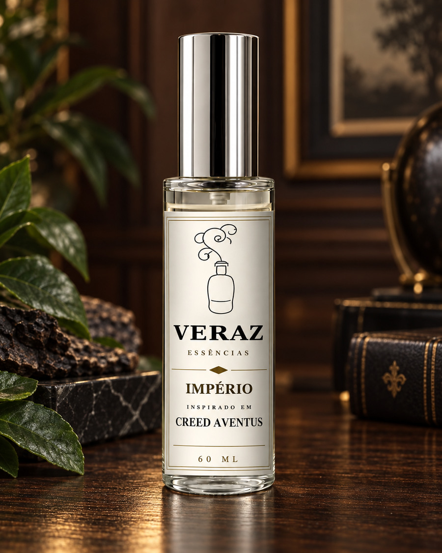 Frasco do perfume Império