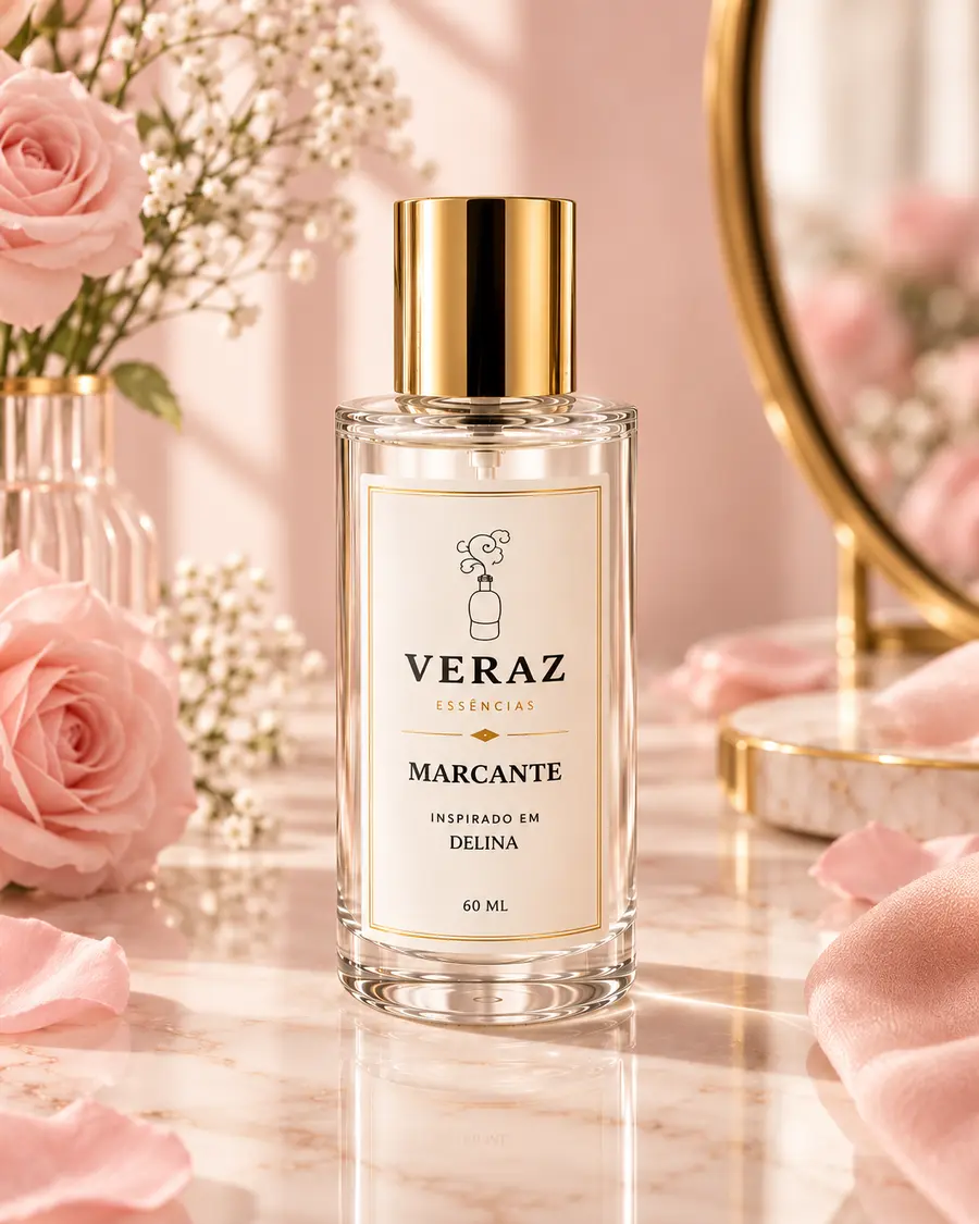 Frasco do perfume Marcante