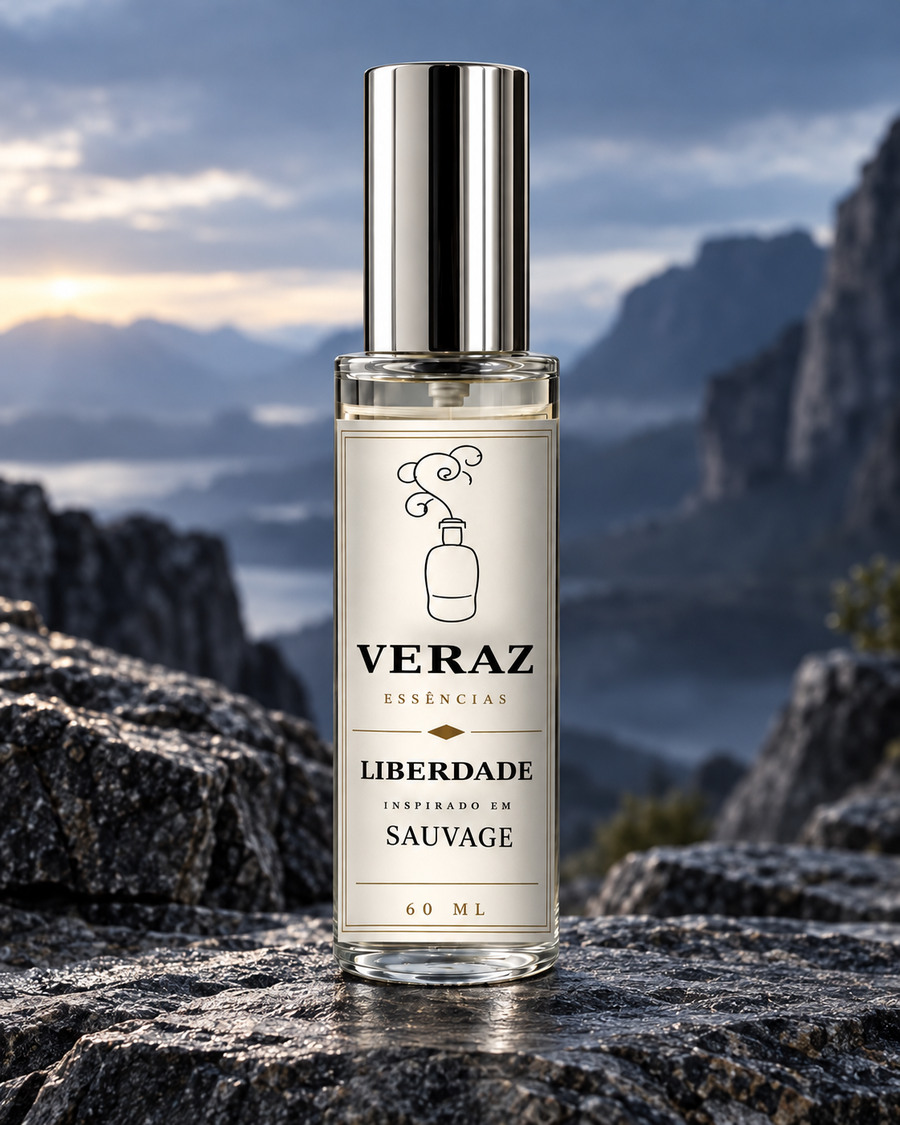 Frasco do perfume Liberdade