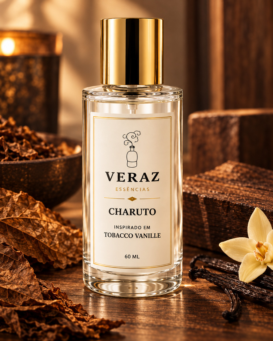 Frasco do perfume Charuto